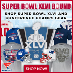 Shop for 2012 Super Bowl & 2011 Conference Champ Gear